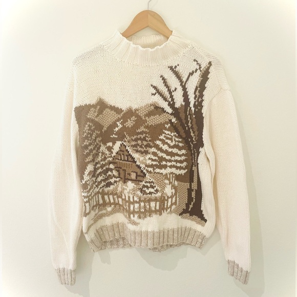Liz Claiborne Sweaters - Liz Claiborne Sport Winter Theme Sweater